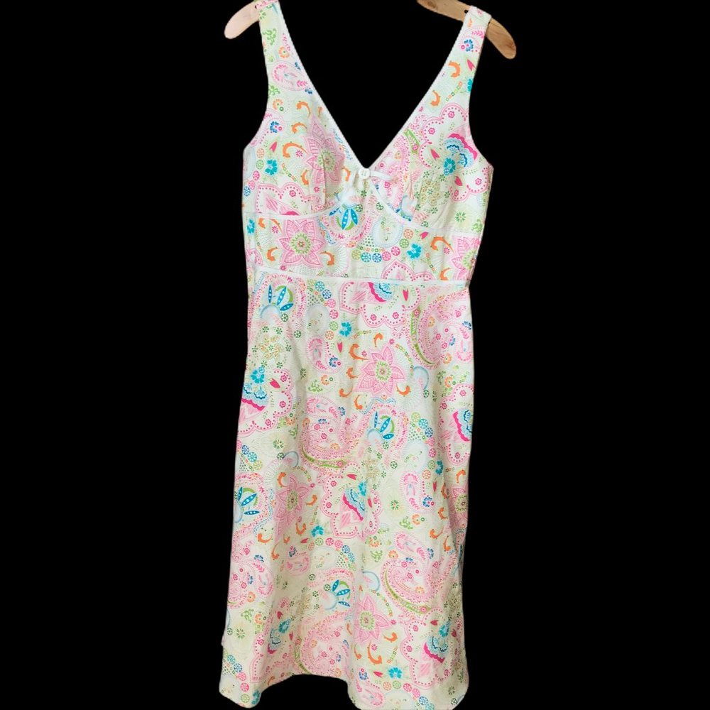 Vintage Karin Stevens Summer/Spring Cottage Core Dress